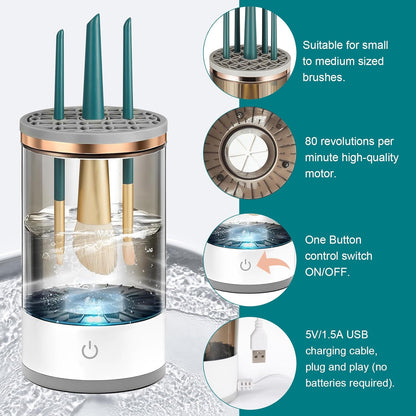 Limpiador de brochas eléctrico