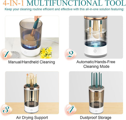 Limpiador de brochas eléctrico