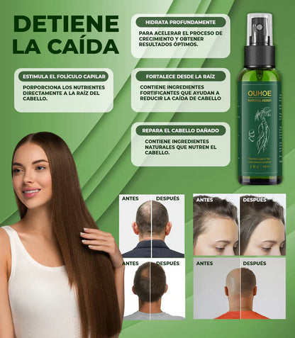 OUHOE 2X1 Repara Fortalece y Luce Un Cabello Radiante