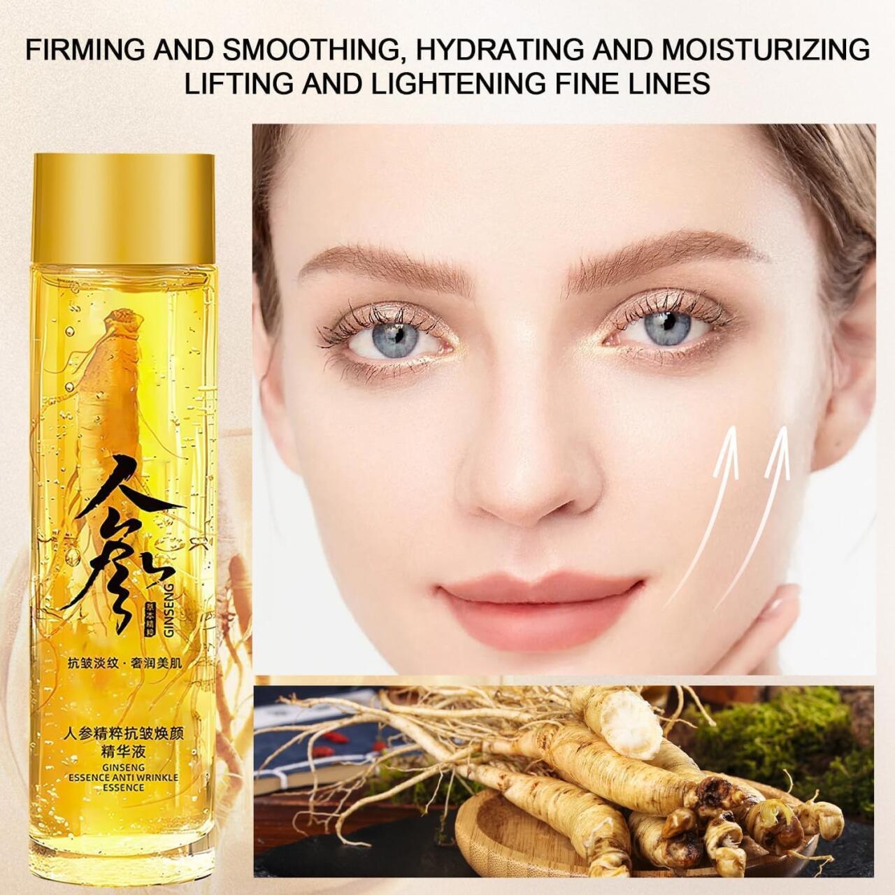 ANTI-WRINKLE REJUVENATING ESSENCE WITH GINSENG EXTRACT 120ML.