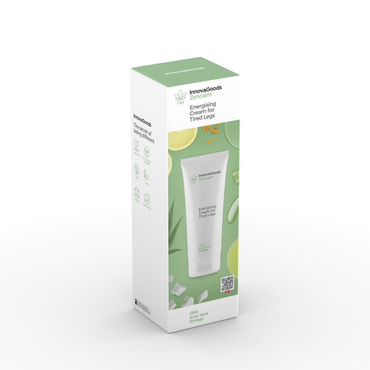 Zencalm CBD Energizing Cream for Tired Legs InnovaGoods 200 ml