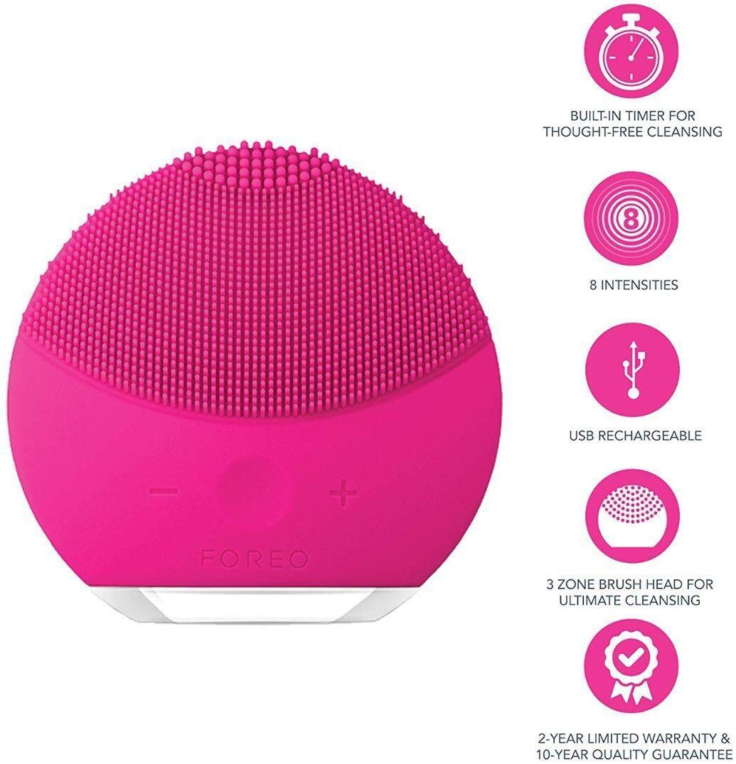 Facial exfoliating brush (various colors)