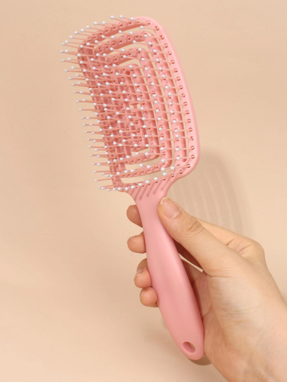 Detangling hair brush 