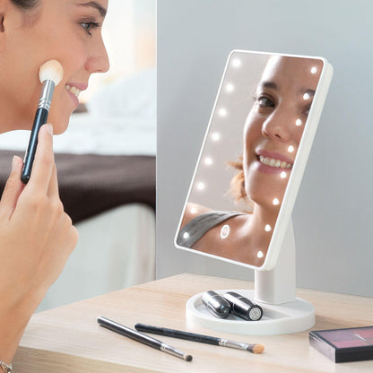 Perflex InnovaGoods LED Touch Tabletop Mirror