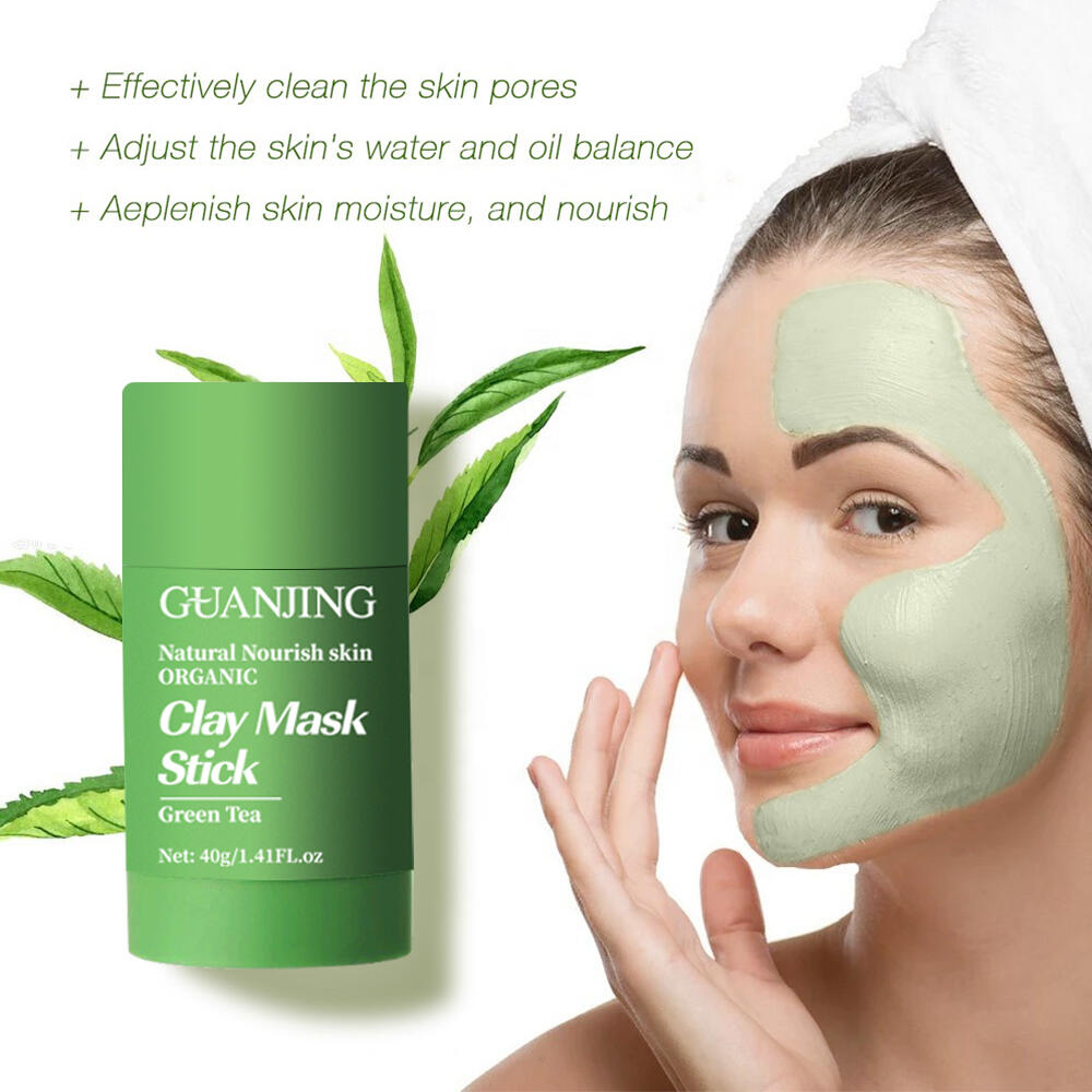 FACIAL MASSAGER PACK + GREEN TEA MASK 