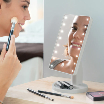 Perflex InnovaGoods LED Touch Tabletop Mirror