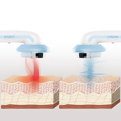 Massaggiatore anticellulite a cavitazione ultrasonica 3 in 1 CellyMax InnovaGoods con infrarossi ed elettrostimolazione